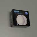 Ferswe Dimmable Touch Lights, 3000K Rechargeable Tap Light with 1000mAh Large Battery, Stick on Lights for Closet, Cabinet, Shelf, Wall and Desk(2 Pack) (Warm White, White)