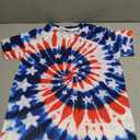 Kids Tie Dye T-Shirt, Children Tie Dye Short Sleeve Tee Shirt for Kids, Medium