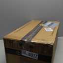 AMZCHEF Double Induction Cooktop with Removable Griddle Pan Non-stick, 1800W 2 burner Portable Induction Stove With Sensor Touch 9 Power Levels, 99 Min Timer, Iron Grey