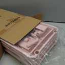 4 Tier Rolling Cart Organizer,Art Craft Diaper Bedside Snack Laundry Room Bathroom Organizer Narrow Thin Slim Rolling Trolley Utility Cart with Wheels for Kitchen,Office(Pink)