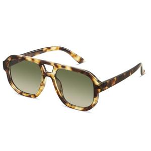 livho Trendy Polarized Square Aviator Sunglasses Women Men Square Eyewear Frame, Retro Sun Glasses for Women Men 2025 Shades