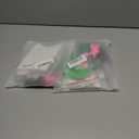 2 x 38pcs Witch Birthday Party Decorations Set Include 1pc Banner, 6pcs Hanging Swirls,18pcs Balloons,12pcs Cake Toppers and 1pc Cupcake Toppers for Pink and Green Witch Party