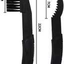 2 x Durable Motorcycle & Bike Chain & Gears Maintenance Cleaning Brush Cleaner Tools - (Blue)