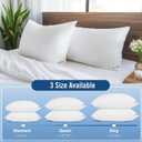 Piwaal Luxury Hotel Pillows for Sleeping 2 Pack,Bed Pillows Queen Size Set of 2,Down Alternative Filling,Pillows for Back,Stomach and Side Sleepers