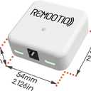 Remootio 2 WiFi and Bluetooth Smart Garage Door opener with iOS and Android App, Apple Home (HomeKit), Amazon Alexa, Google Home, SmartThings, Siri Shortcuts compatible. With sensor and power adapter.