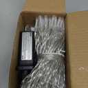 JMEXSUSS St Patricks Day Decorations, Connectable 100 LED St Patricks Day Lights, 8 Modes Plug-in Green Christmas Lights Indoor, 33ft Clear Wire Grinch Green String Light Outdoor for Grinch Tree Decor