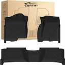 Silverado Floor Mats - Car Mats for Chevy Silverado 1999-2007 /GMC Sierra 1500/2500/3500(Crew Cab)/2000-2006 Escalade/Suburban/GMC Yukon XL, All Weather Floor Mat for Sierra Accessories