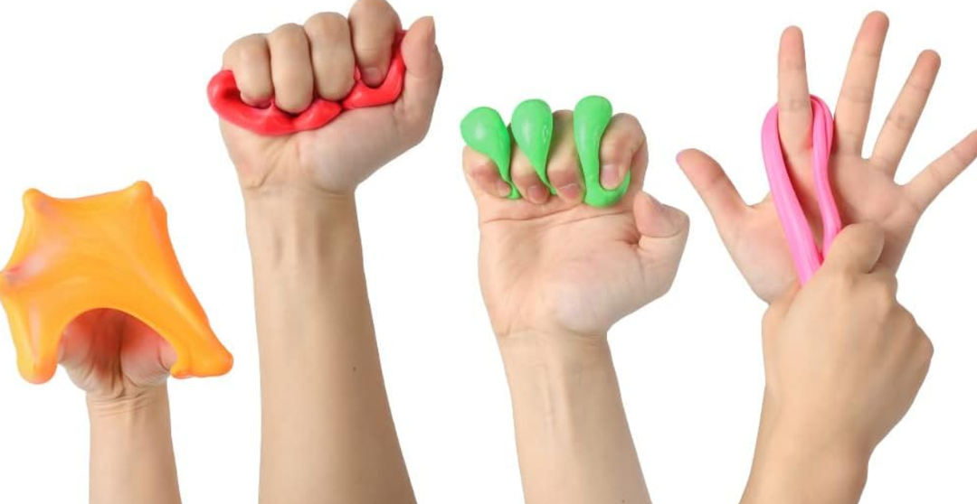 Cutiecute Exercise Putty - Therapy Putty - Play Putty for Kids (1.8-oz Each) Hand Exercise Rehabilitation, Stress and Anxiety Relief, Increase fine Motor Skills and Finger Strength (Exercise Putty)