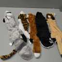 Dog Squeak Toys, No Stuffing Plush Dogs Chew Toy Bundle for Small Medium Large Breed Chewer Tough Durable Squeaky Pet Fetch Puppy Teething Chewing Interactive to Keep Them Busy Best Birthday Gift (5 Pack)