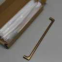 Asidrama 6 Pack 10 Inch(256mm) Antique Brass Cabinet Pulls Vintage Retro Cabinet Handles Cupboard Handles Kitchen Cabinet Hardware for Cupboard Drawer Pulls