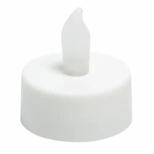 Sterno Home Expressions Twist Flame LED Tea Lights - White, 8 Pcs