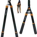Fiskars Rugg Heirloom Carbon Steel Bypass Lopper/Pruner Set