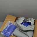 OZIS 10FT Ball Pit Inflatable Foam Pit with Built-in Blower, Portable Foam Party Pit for Indoor/Outdoor Activities Easy to Setup (Blue)