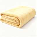 SNZ Ultra-Soft Double-Layer Flannel Blanket, 40x60 Inches Large Lightweight Blankets for Bed Couch, Cozy Machine Washable Blanket for Dorm Camping Office, All Season Gift Idea (Beige)