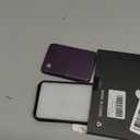 Compatible with Magsafe for iPhone 16 Pro Wallet Case Magnetic Card Holder, RFID Blocking 2 in 1 Detachable Kickstand Shockproof Case for Women Men, Purple