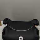 Diono Solana, No Latch, Pack of 2 Backless Booster Car Seats, Lightweight, Machine Washable Covers, Cup Holders, Black