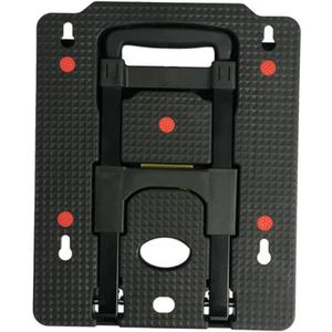 Generic Trolley Cart Pull Cart Blue Support Rod Belt Mobile Phone Car Kit Tool Push Car Front Bumper Support Rod Shock-Proof Mobile Phone Accessories Support Rod Cars Aluminum Alloy Black