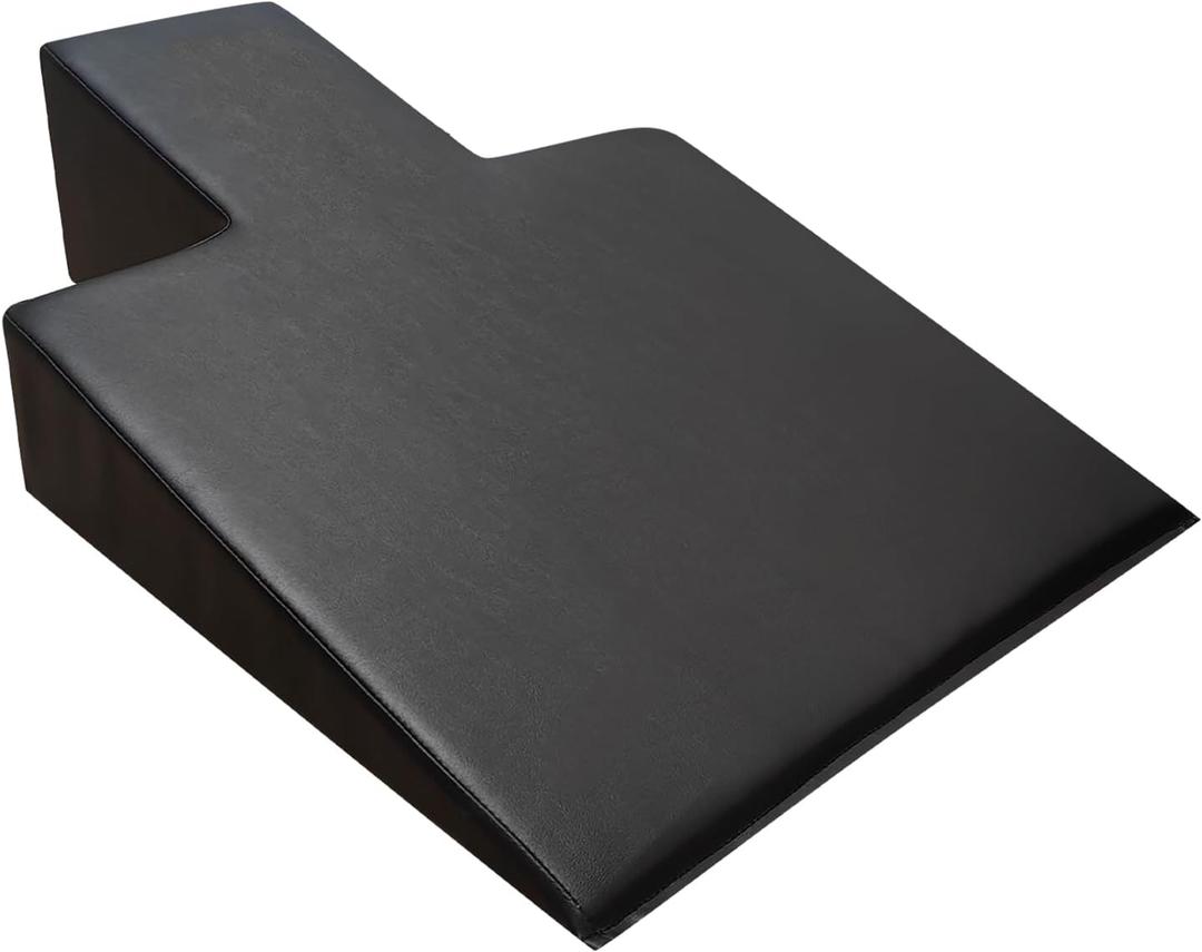 Large Upholstered Wedge, Exercise Equipment for Pilates Reformer, Workout Pad for Pilates, Ideal for Athletes and Physical Therapy, Pilates Machine Home Gym or Studio Use