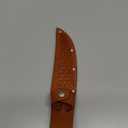 Sheath Fixed Knife Sheath, Brown basketweave leather,Fits up to 6in blade SH1135 / SH210 BROWN
