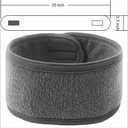 Denfany Spa Headband - Deluxe Face Wash Headband, Comfortable, Adjustable and Machine-Washable, Ideal for Showering, Makeup and Exercise (Black 3 Pack)