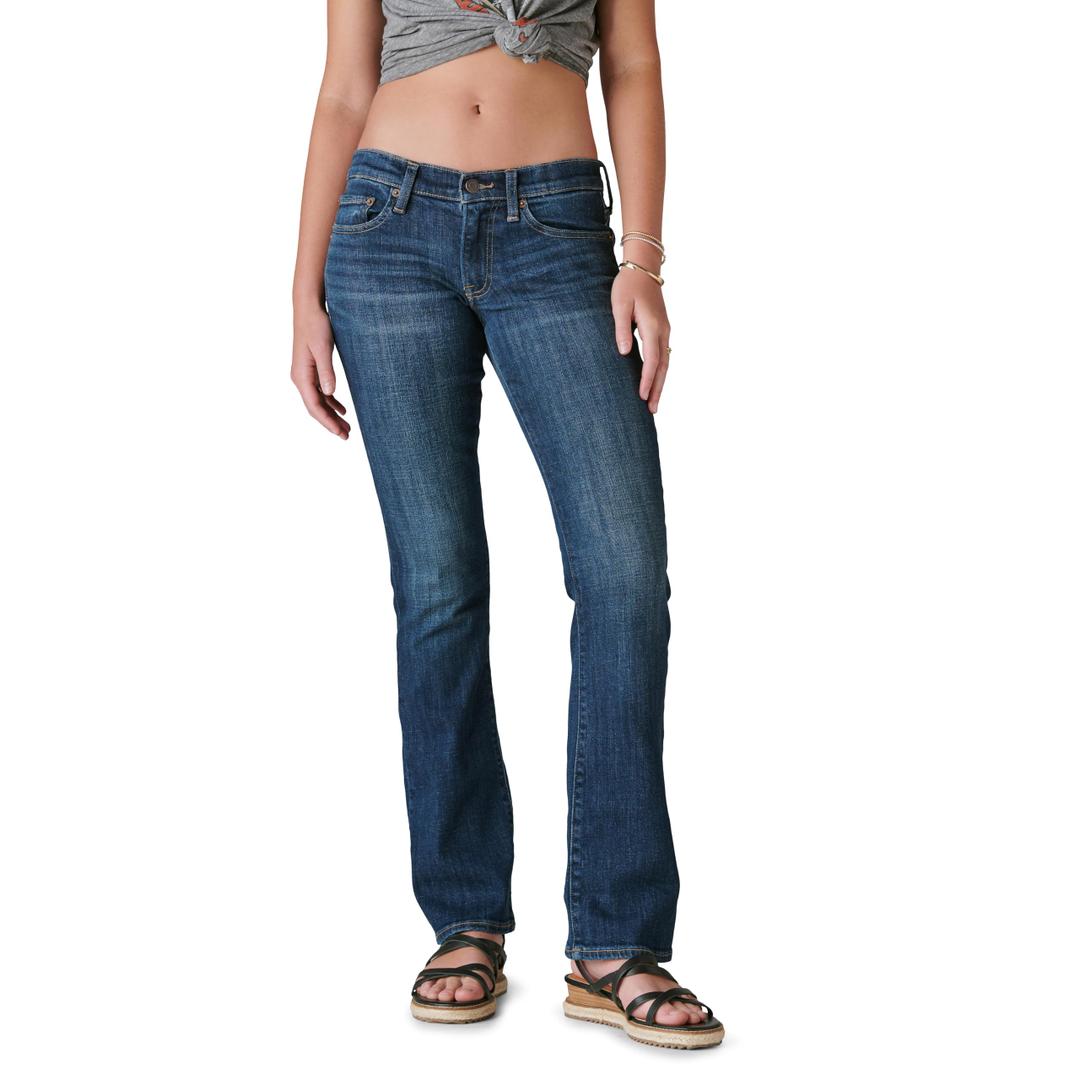 Lucky Brand Women's Mid Rise Sweet Bootcut Jean, Dark Matter Wash, 25W x 30L