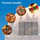 Uniflasy DG1-70-01-634-R Cooking Grid Grates for Dyna-Glo DGF350CSP DGF350CSP-D 2-Burner Open Cart Propane Cast Iron Gas Grill Grate DGF350SNP DGF350SNP-D 101-03011,Grill Grate for Blue Rhino GBC1932L