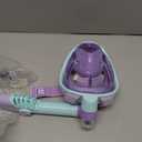 Greatever Snorkeling Gear for KidsIdeal Gifts of Kids Snorkel MaskFull Face Snorkel Mask Kids with Camera MountSafe Breathing for Enchanting Travel (A0-Cyan Purple)