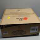 ZMISHIBO Outdoor Ceiling Fans with Light for Patios,Waterproof Gazebo Fan with Remote Control Smart App,3CCT Dimmable,Plug in Caged Ceiling Fan with Pull Chain for Porch Pergola,Black