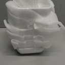 DELLING Ultra-Strong 3 Oz Ceramic Dip Bowls Set, White Dipping Sauce Bowls/Dishes for Tomato Sauce, Soy, BBQ and other Party Dinner - Set of 6 White