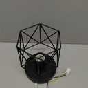 E26 E27 Retro Black Industrial Light Fixture,Vintage Flush Mount Ceiling Light,Mini Metal Rustic Ceiling Lamp for Porch Hallway,Kitchen,Stairway,Farmhouse Light