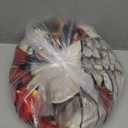 Christmas Black Santa Claus Girl Shower Curtain Bathroom Decor with 12 Hooks 72 x 72 Inches Xmas Decorations