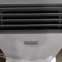 BLACK+DECKER Smart Portable Air Conditioner, 14,000 BTU (10,200 BTU SACC) for Rooms up to 700 Sq. Ft., Smart Portable AC with Follow Me Remote and Window Kit, BPACT14WT, White