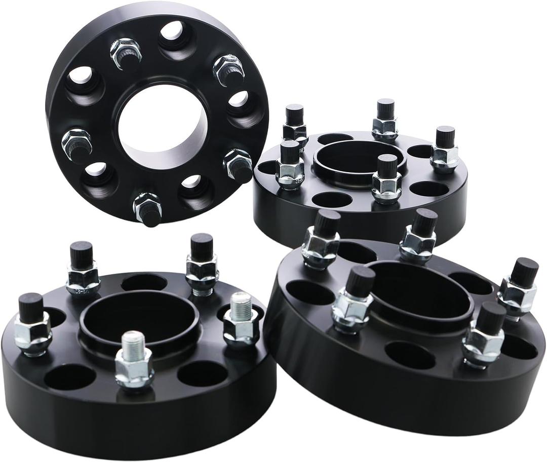 BDELI 4PK 1.5" 5x5 Wheel Spacers 1/2"-20 Thread Replacement Jeep for 2007-2018 Wrangler JK, 1999-2010 Grand Cherokee WJ WK, 71.5mm Hub Centric Wheel Spacers for 2005-2010 Commander XK