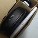 New Bee Bluetooth Headset V5.1 72H Talk Time Dual Mic with Mute Button for Business, Wireless Hand-Free Bluetooth Earpiece with 500mAh Charging Case for Cell Phone Calls Trucker Driver Laptop