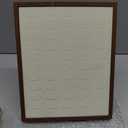 Homeanda Ring Display Stand - 50 Slots L-Shaped Velvet Jewelry Tray Ring Board Earrings Organizer for Vendors