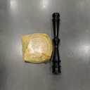 SwallowLiving Small Drink Table, Black Wooden Round Side Table, Narrow Modern End Table with Pedestal Stand for Small Spaces, Beside Sofa Couch & Office, Tall Plant Display Stand, 12" W x 25" H