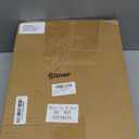 Sliner 9 Pcs Tea Set Glass Teapot, 33.8 oz Clear Glass Tea Kettle with Infuser 6 Pcs Insulated Cups Ceramic Teapot Warmer Wooden Bamboo Serving Tray(Delicate)