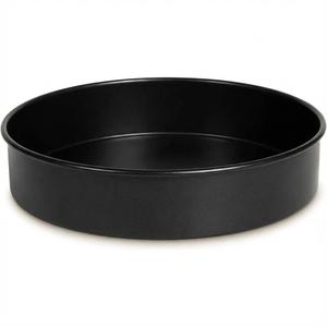 Glad Round Baking Pan Nonstick - Heavy Duty Metal Bakeware for Cakes and Desserts, 9.6 inches