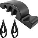 Pilates Barrel with Pilates Straps, Pilates Arc, Spine Corrector, Spine Fitter & Posture Support,Reformer Accessories for Back Flexibility, Rehabilitation, and Core Strength