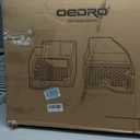 OEDRO Floor Mats & Trunk Cargo Mat with Backrest Mat Fit for 2024 2025 2026 Hyundai Santa Fe Hybrid Calligraphy/SE/SEL/Limited 6/7 Seats, TPE All Weather Custom Fit Floor Liners, Car Mats Full Set