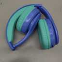 Kids Bluetooth Headphones, Lightweight Wireless Headphones for Kids, 85/94dB Volume Limited, 60 Hours Playtime, Bluetooth 5.3, Over-Ear Toddler Headsets with Built-in Mic-Blue