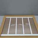 25"W x 16"H [Duct Opening Size] Steel Return Air Grille, Air Return Vent Cover for Ceiling and Sidewall - HVAC Air Vent Covers - [Outer Dimensions: 26.75"W x 17.75"H]