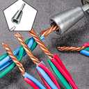 4 x Wire Twisting Tool Wire Twister Wire Connector,Wire Twister Tool for Drill,Wire Stripping And Twisting Tool,Cable Quick Stripping (2pcs)