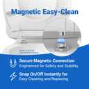 Plus 2 Elongated Toilet Seat, Soft Close, Durable Plastic