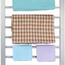Towel Warmer with Timer,Towel Racks for Bathroom,8 Bar Heated Towel Rack for Clothes Drying,Portable Free Standing Heater,Auto Cut Off Home Electric Heat Dryer,Wall Mount Thermostat Shelf