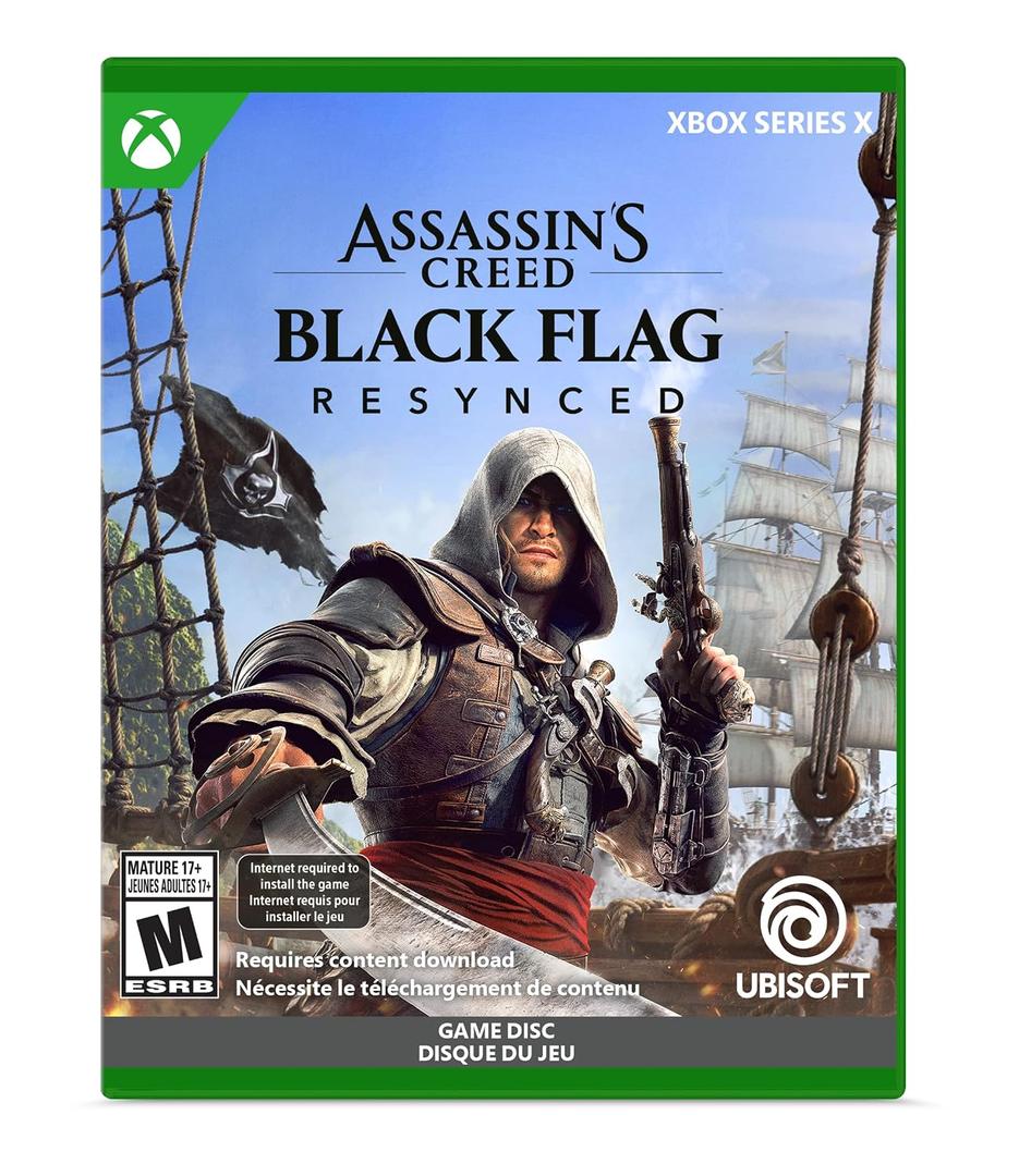 Assassin's Creed Black Flag Resynced- Xbox Series X - Was Sealed, Opened To Check Disc Since Package Was Slightly Bent