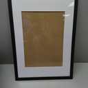 Americanflat 13x18 Picture Frame with Polished Plexiglass - Black Picture Frame - Wide Photo Frames Made of Engineered Wood for Vertical or Horizontal Wall Display - Epic Collection - Black