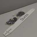 24 Inch Chainsaw Bar and Chains 050" Gauge, 3/8" Pitch, 84 DL for Husqvarna 460 Rancher 372XP 268 350 465 Chainsaw