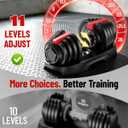 28 lbs Adjustable Dumbbell Set, Adjustable Dumbbells, 28LB Single