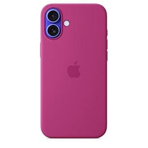 Apple iPhone 16 Plus Silicone Case with MagSafe and Camera Control: Lightweight Phone Case, Wireless Charging Compatible, Smooth Matte Finish; Fuchsia Apple iPhone 16 Plus Silicone Case with MagSafe and Camera Control: Lightweight Phone Case, Wireless Charging Compatible, Smooth Matte Finish; Fuchsia